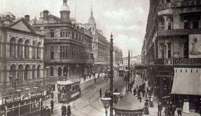 Royal Avenue, Belfast, c.1900 by Irish Photographer